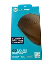 JLab Go Wireless Mouse Multi Device Compact  USB Dongle & BT - NEW Sealed