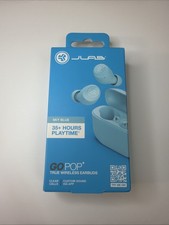 JLAB Go Pop Plus Wireless Earbuds - Sky Blue