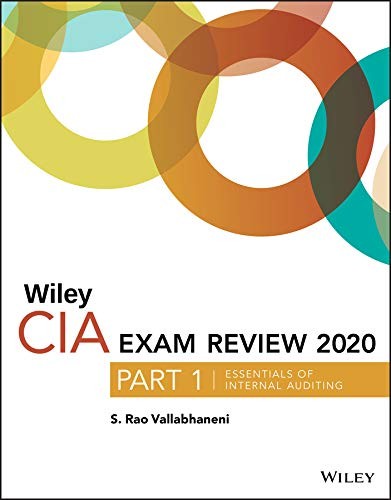 Wiley CIA Exam Review 2020, Part 1: Essentials of Internal Audit