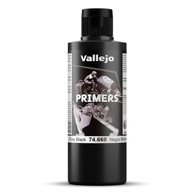 - Surface Primer Color | Gloss Black Acrylic Primer 200 ml (6.76 fl.oz.) | Gl...