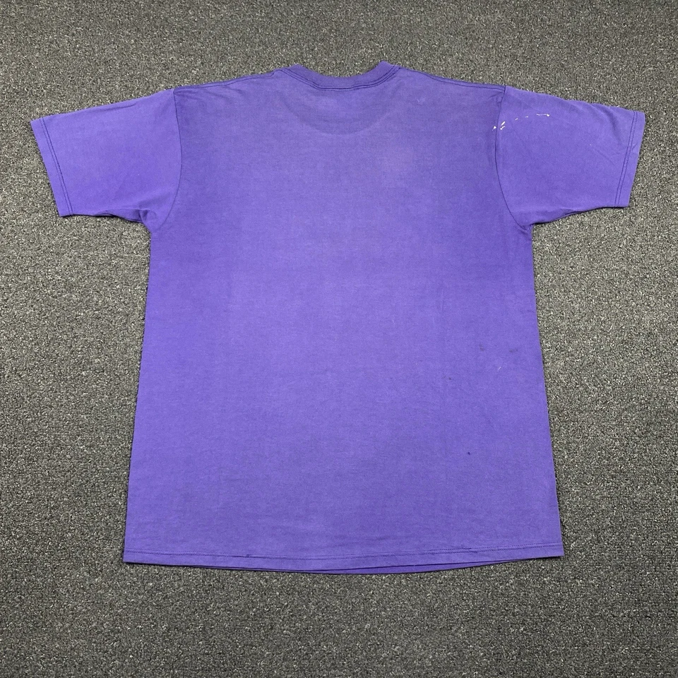Camiseta Ford Vintage Años 90 Talla L Púrpura Louisville Equipo de Montaje Bad To The Bone Foto 4 de 4