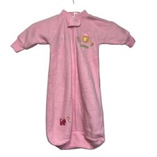 VTG Carter's 0-9 Months Baby Girl Fleece Sleeper Long Sleeve Cozy Pj