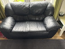Two Seater Leather Sofa