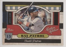 2019 Panini Leather & Lumber Bat Patrol Dustin Pedroia #BP-15 y0i