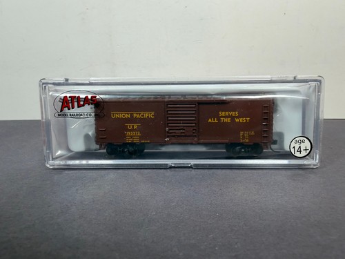 Tren escala N Atlas 34643 PS-1 vagón de caja UNION PACIFIC UP 193572 | Condition: New