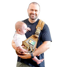 Baby Sling Carrier, Adjustable Non-Ship Hip Seat Toddler Carriers with Yellow