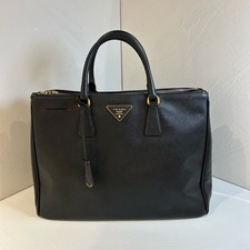 Prada Cowhide Bags -- Handbag Black Bag Medium