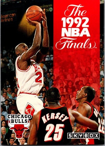 1992-93 SkyBox #314 The 1992 NBA Finals - Picture 1 of 2