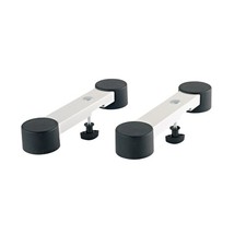 K M 18827 Digital Piano Support Arms for Omega Stands, White