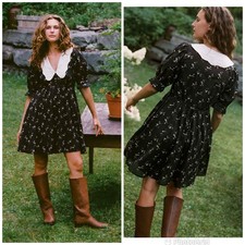 Christy Dawn Mischa Dress in Noir Dancing Chamomile Size XL
