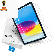 MOBDIK 2 Pack Screen Protector Compatible with iPad A16 11th / 10th