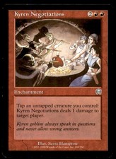 Kyren Negotiations LP Light Play Mercadian Masques MTG [8134]