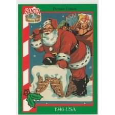 Santa Around The World #69 1946 France Christmas Santa Clause 1994 TCM