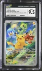 Pokemon Center Stamp Promo Pikachu Paldea Evolved ETB SVP EN 027 CGC 9.5 Mint+
