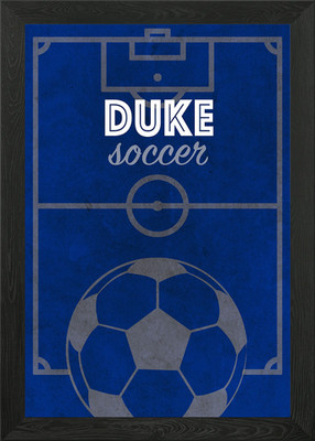 Duke College Soccer Team Gerahmtes Wandbild Poster Leinwanddruck Bild