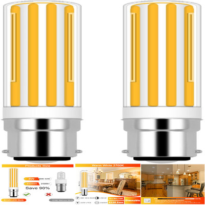 ZHENMING 8W B15D Dimmbar 2700K Warmweiß 7