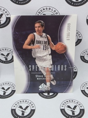 2003-04 SP Authentic SP Spectaculars /3999 Steve Nash #120 HOF
