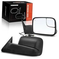Towing Mirrors Compatible with Dodge Ram 1500 1998-2001, Ram 2500 1998-2002,