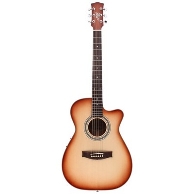 NEU: Maton Ltd EBG808 Joe Robinson Westerngitarre Halo Burst AP5 PRO mit Koffer