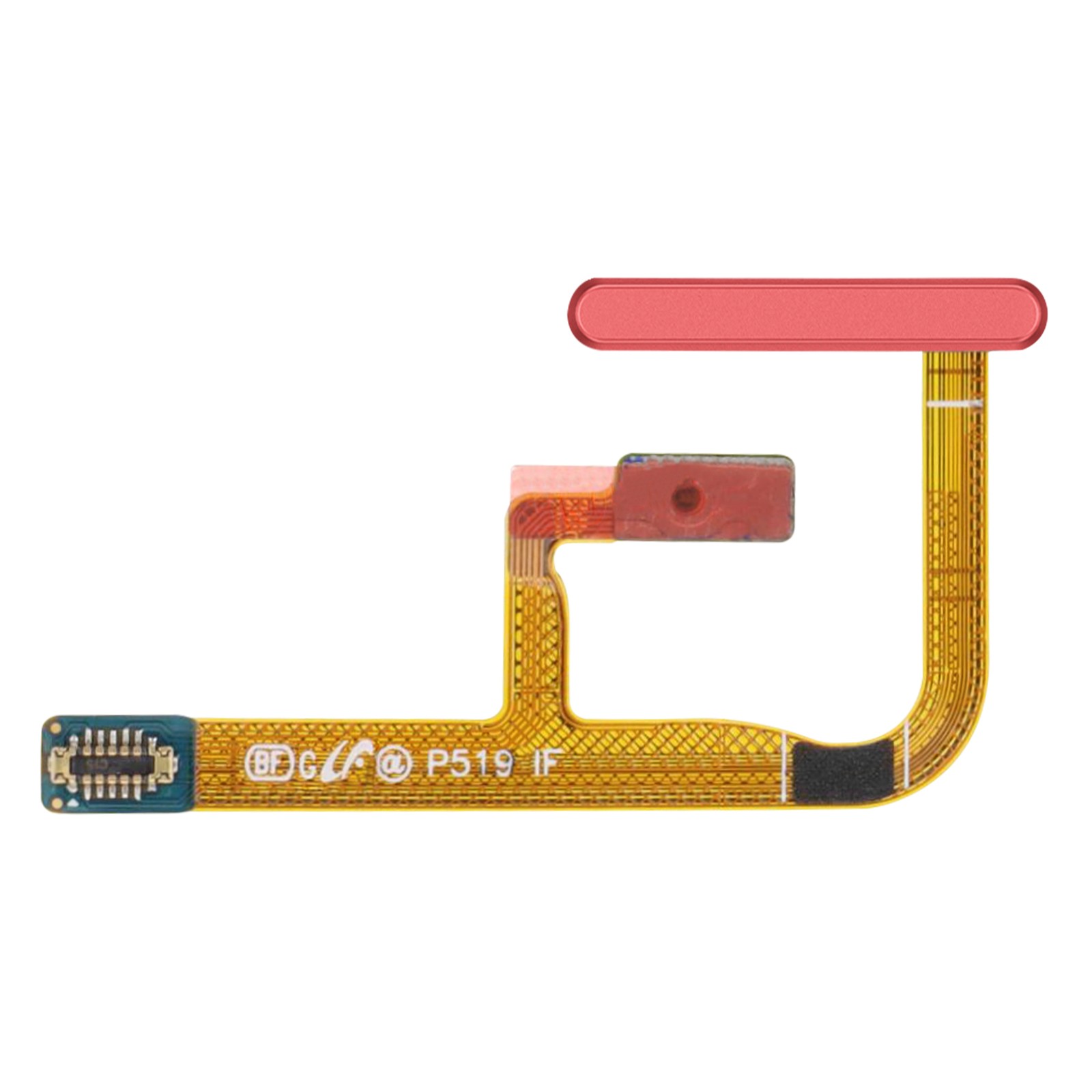 Lecteur d'empreintes de remplacement pour Galaxy Z Flip7 Clappio - Rouge