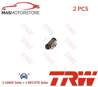 RADBREMSZYLINDER TROMMELBREMSE PAAR HINTEN TRW BWF371 2PCS A NEU OE QUALITÄT