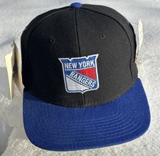 Vintage New York Rangers Starter 100 Wool NWT SnapBack Hat Cap NHL 90s