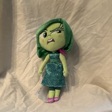 Disney Inside Out Disgust Plush Toy Green Dress Pink Shoes