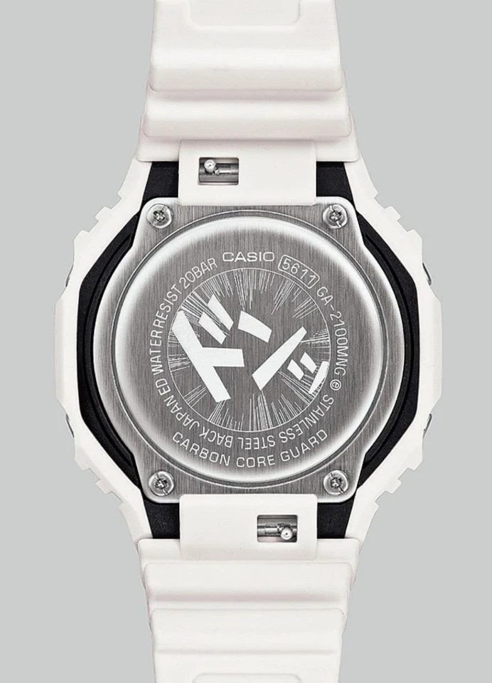 Reloj G-SHOCK DW-5600 Hombre Blanco Edición Limitada Best Seller Lo último Raro Diseño Artístico Foto 4 de 4