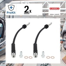 2x ORIGINAL® Kamoka Bremsschlauch Vorne für Opel CORSA D CORSA E ADAM CORSA E