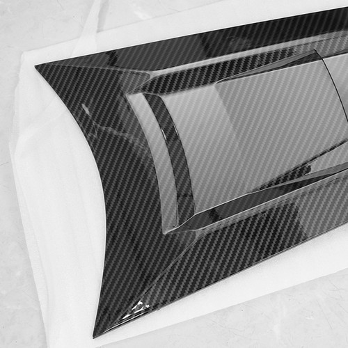 Carbon Black Rear Split Window Applique Louver Trim for Corvette C8 Z51 2020-25 - Picture 14 of 14
