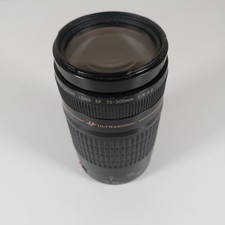 Canon EOS EF 75-300mm 1:4-5.6 II Ultrasonic (USM) Full Frame camera Lens 