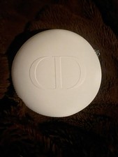 Dior Makeup Bag Round Fabric Zipper Closure Pink White Black Red