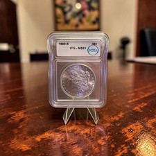 1880-S $1 Morgan Silver Dollar ICG -MS 63 6072942405.