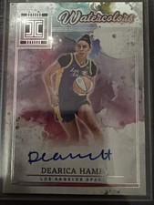 2025 Panini Impeccable WNBA Dearica Hamby Auto Watercolors /99 Los Angeles