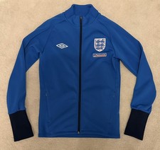 Umbro England 2010-11 World Cup Fleece Lined Training Jacket UK Size Small Rare