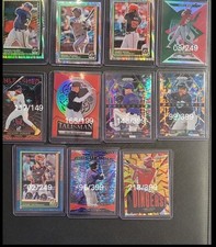 11 Baseball Card Assorted RC Relic/Jersey/Numbered/ Auto Card Lot of 11 Players