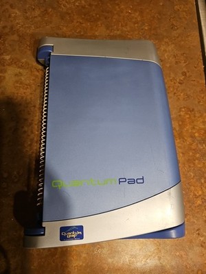 LeapFrog Quantum Pad Educational Learning System w/ Cartridge Works Good