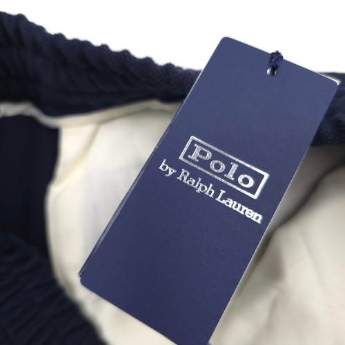 $298 Polo Ralph Lauren Azul Marino Plisado Tejido Malla Pantalones Talla 34 X 33 - Imagen 9 de 11