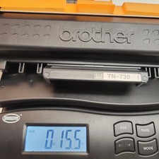 GENUINE - BROTHER TN730 BLACK TONER CARTRIDGE OPEN - BOX  BAG TN-730