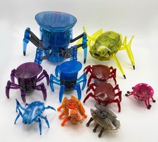 Vintage Hexbug Robotic Toy Lot Spider XL Scarab XL Plus 8 Micro Bugs Bundle