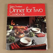 VTG Cookbook 1973 BETTY CROCKER'S DINNER FOR TWO COOKBOOK 160 pages Classic EUC