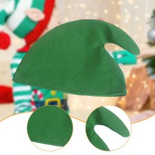 Christmas Elf Hat for Men Women Fancy Dress for Holiday Event Stage Performance