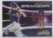 2019 Bowman Draft Chrome Scouts Pick Breakdown Josh Jung #BSB-JJ 6u5