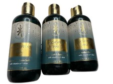Set of 3 Bath  Body Works Aromatherapy Eucalyptus Pine Body Wash Foam Bath