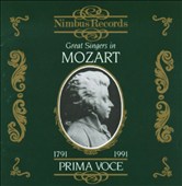 Great Singers in Mozart (CD, Dec-1992, Nimbus) for sale