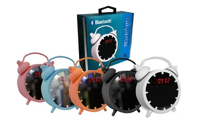 Retro Mirror Bluetooth Nostalgia Wireless LED Vintage Speaker