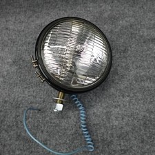 Vintage Ge Fog Light Guide Lamp Clear Lens Black Housing 5 12 Bolt-on Usa Vintage Ge Fog Light Guide Lamp Clear Lens Black Housing 5 12 Bolt-on Usa