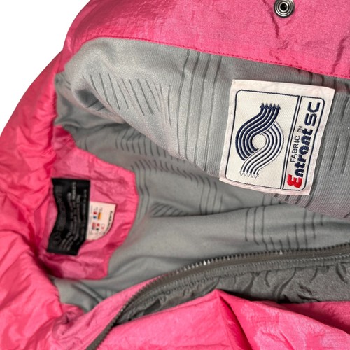 Vintage 90s Descente Japan Women’s Nylon Ski Jacket Size S (6-8) Pink Gray - Picture 11 of 11