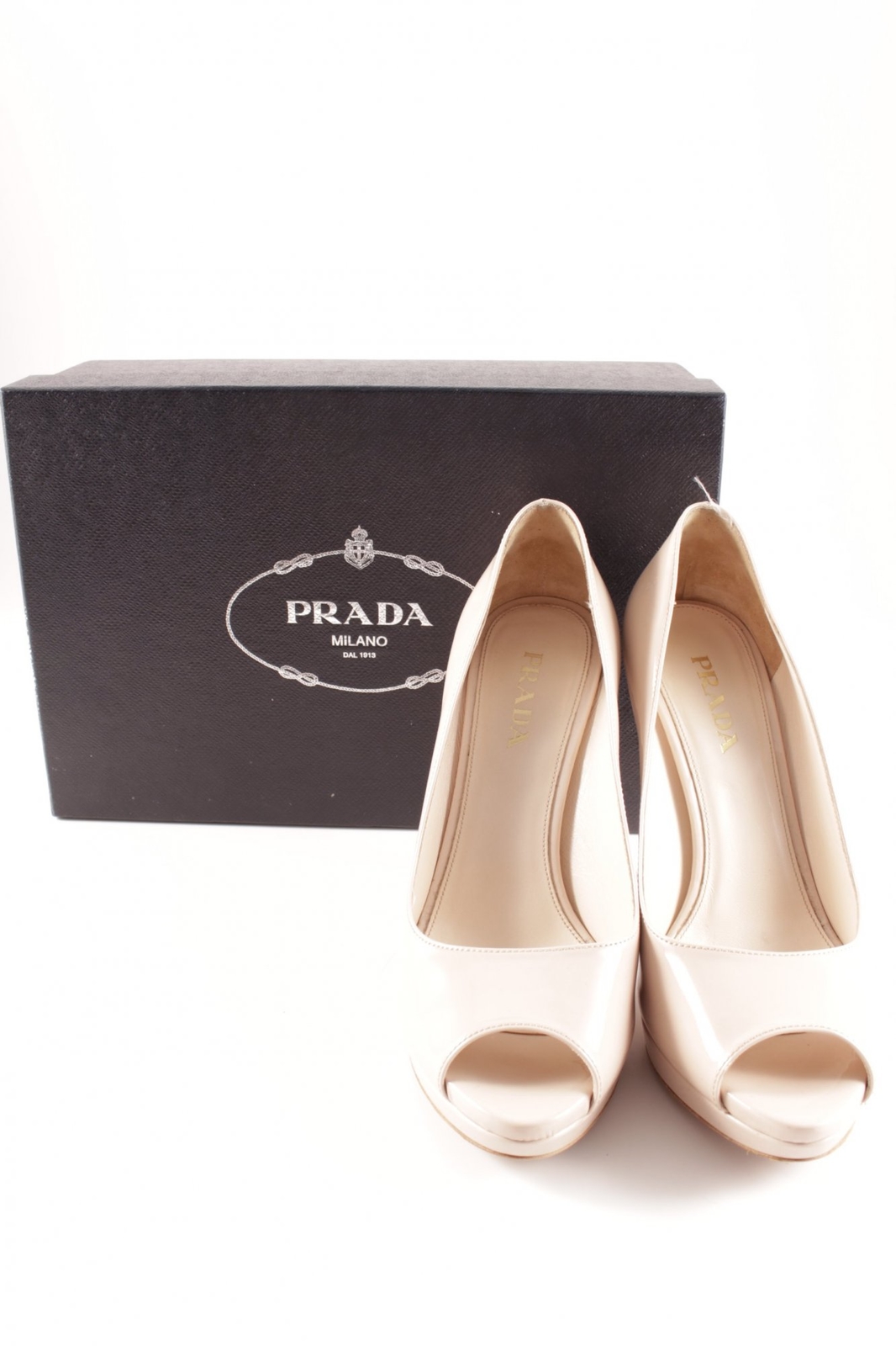PRADA Décolleté IT spuntata „Vernice“ color carne Donna Taglia IT Décolleté 38 Décolleté 821705 PRADA Décolleté IT spuntata „Vernice“ color carne Donna Taglia IT Décolleté 38 Décolleté 821705