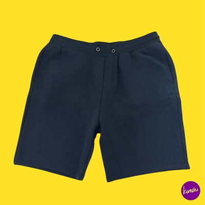 V BY VERY Herren Jogginghose, Fleecefutter, Kordelzugbund, Navy, UK L